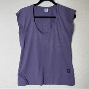 ION Actif Purple Short Sleeve Performance Shirt